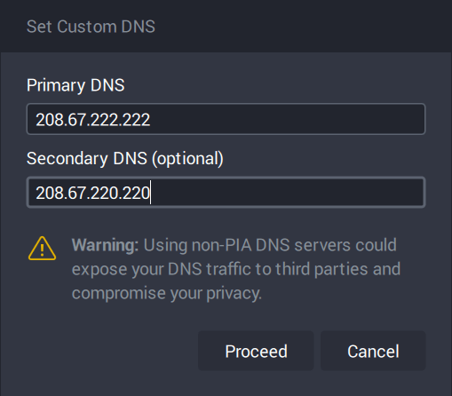 DNS-Settings