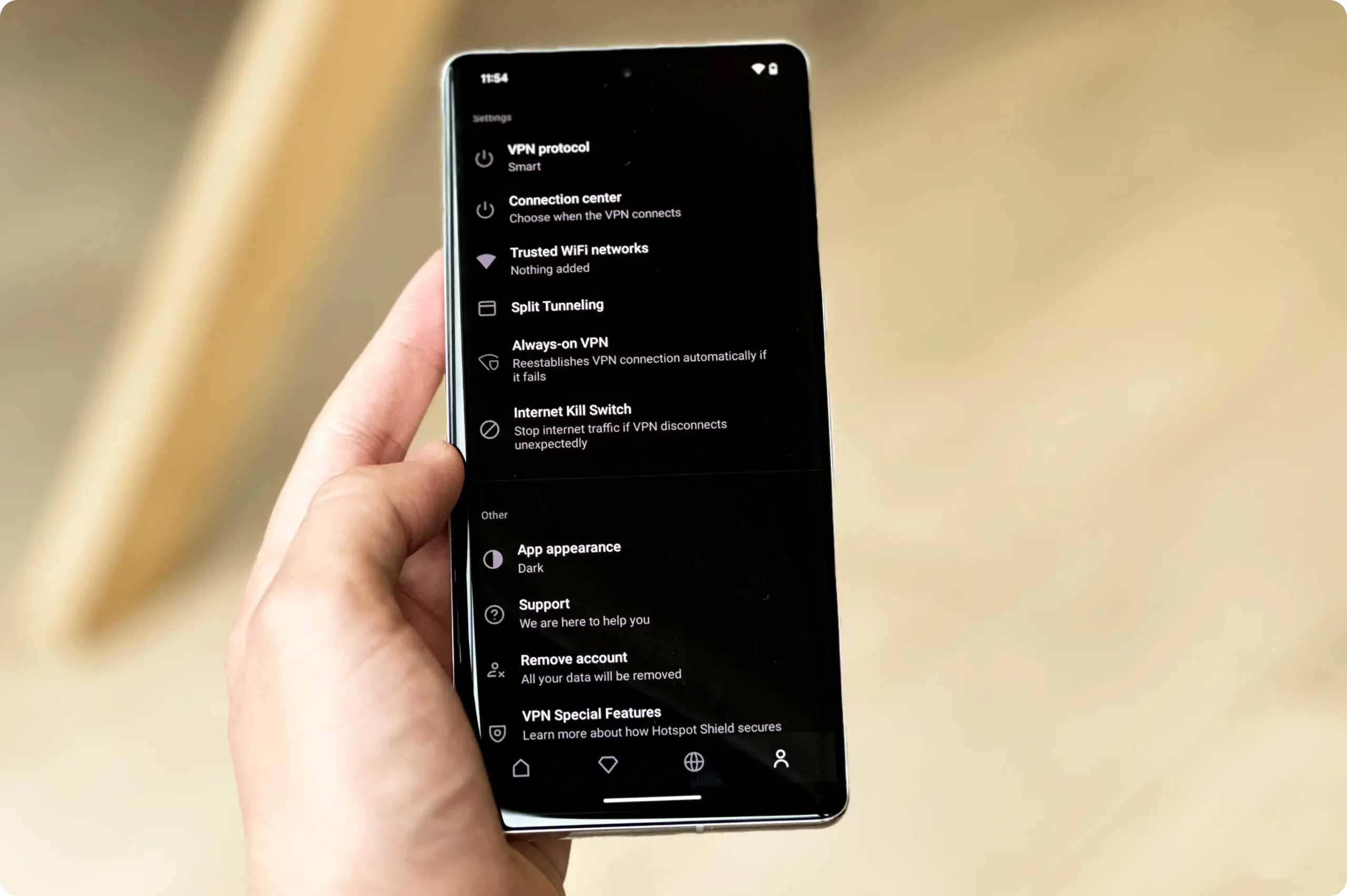 Hotspot Shield comes with a number of different protocols Hotspot Shield comes with a number of different protocols