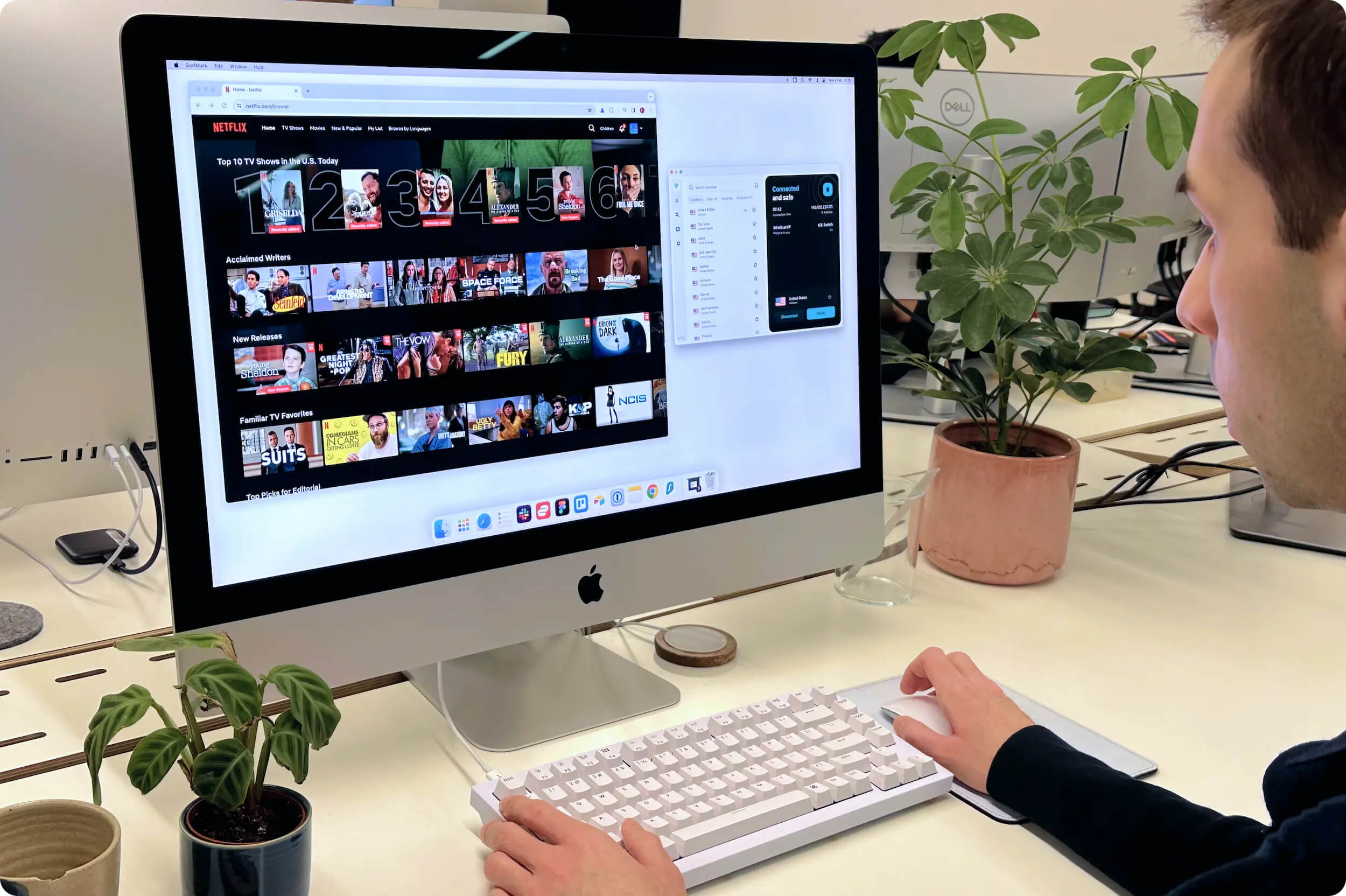 Surfshark’s city-level servers successfully unblocked the corresponding country’s Netflix library