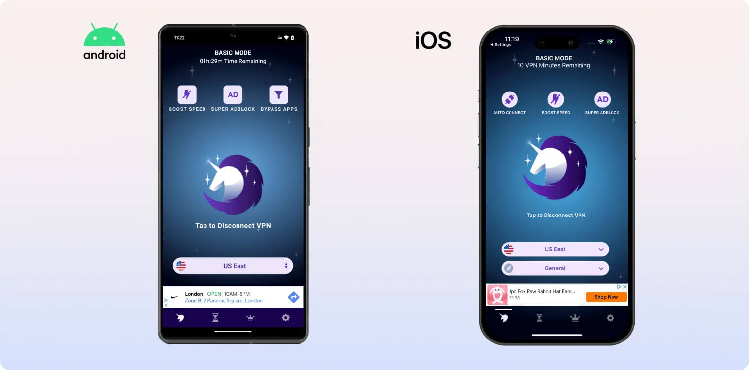 Android & iOS APP for FreeVPN.org 