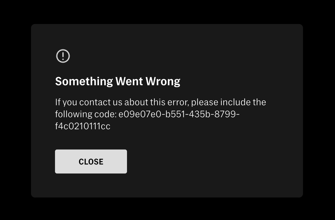 HBO Max’s error code HBO Max’s error code