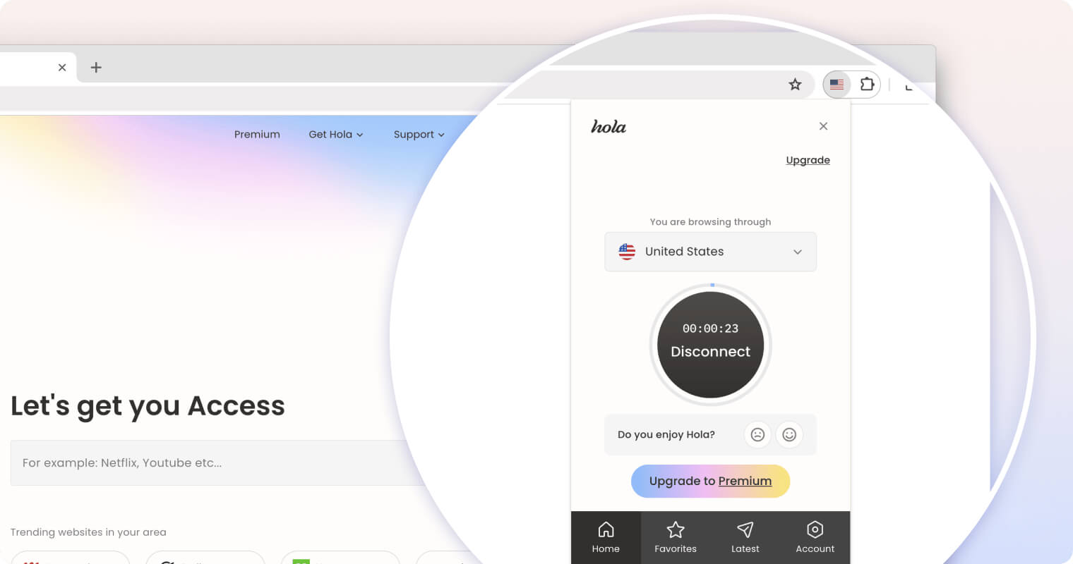 Hola’s desktop apps Hola’s desktop apps