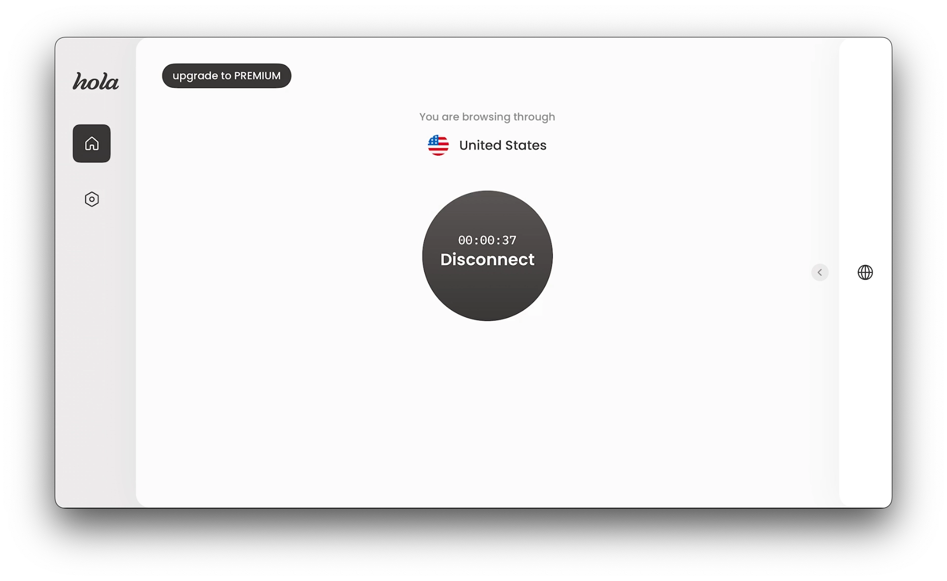 Hola’s Apple TV app Hola’s Apple TV app