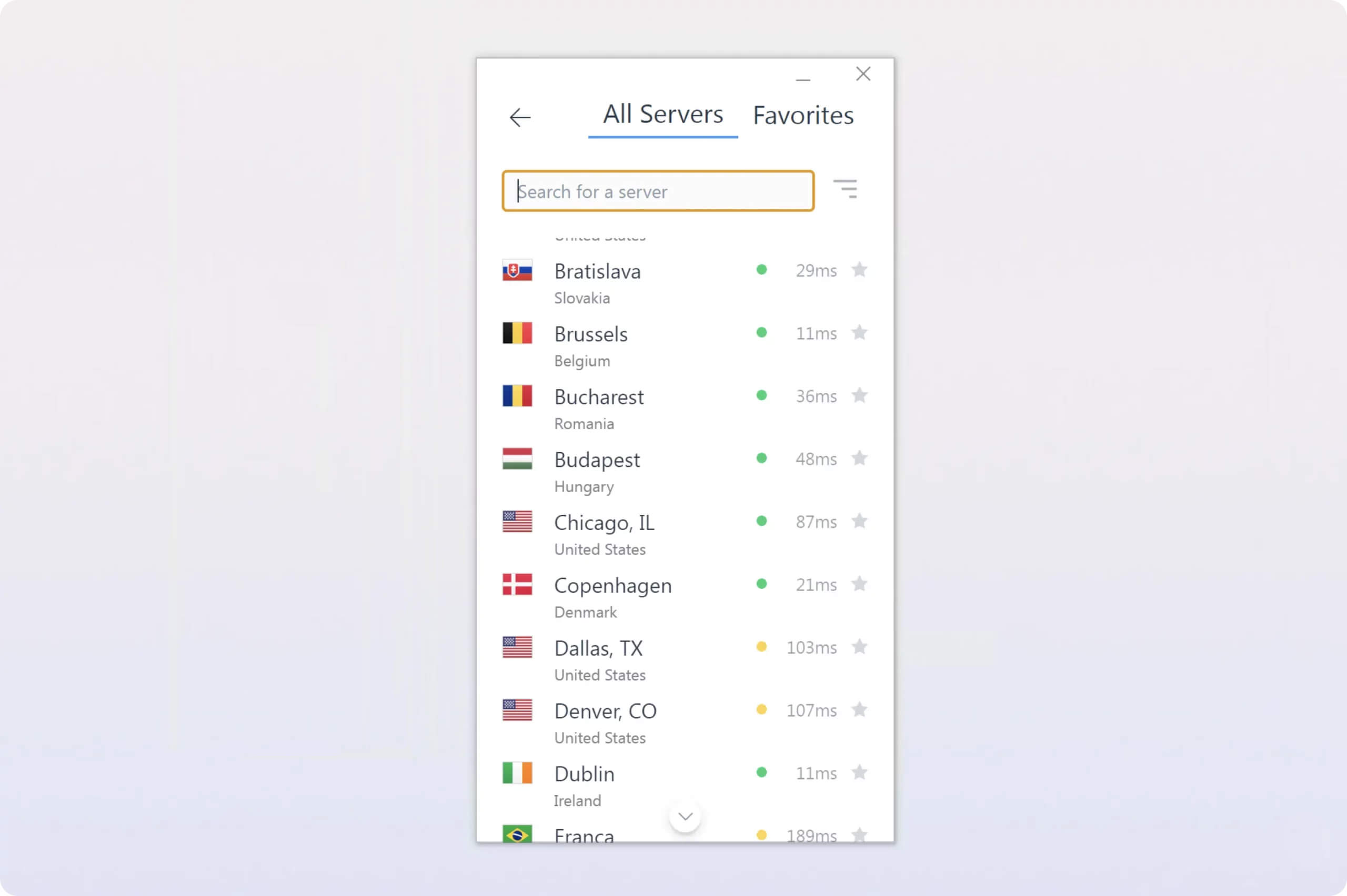 IVPN’s server network spans only 29 countries IVPN’s server network spans only 29 countries