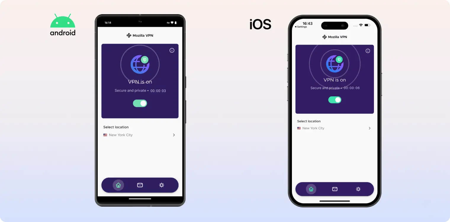 Mozilla VPN Android &amp; iOS Apps