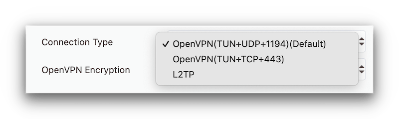 OpenVPN is the only secure protocol that PrivateVPN offers
