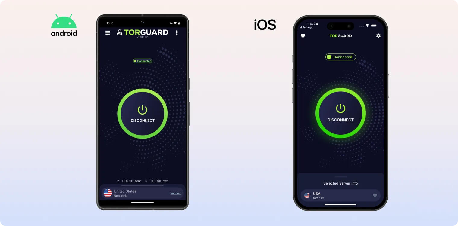 TorGuard iOS & Android