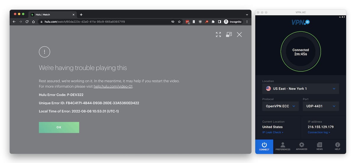 error code P-DEV322 error code P-DEV322