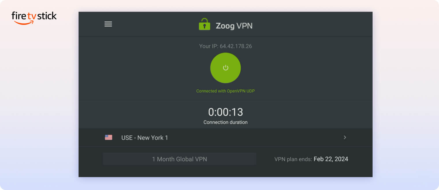 ZoogVPN’s custom apps for Amazon Fire TV and Android TV ZoogVPN’s custom apps for Amazon Fire TV and Android TV