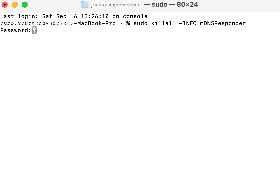 enter your admin password